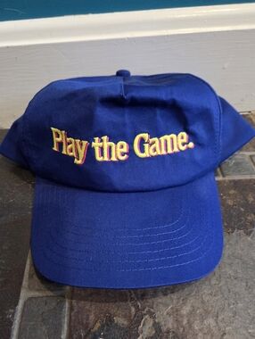Blockbuster and Dunkin' Donuts Promotional Baseball Hat Vintage HTF Nostalgia